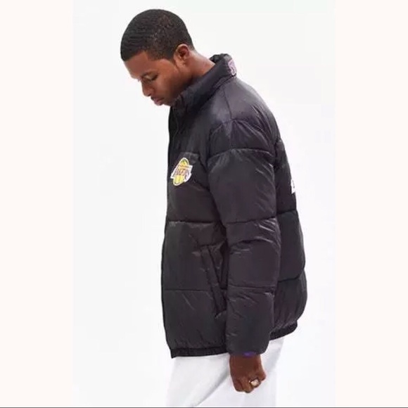 STARTER LOS ANGELES LAKERS Mens Puffer Jacket - Picture 3 of 8